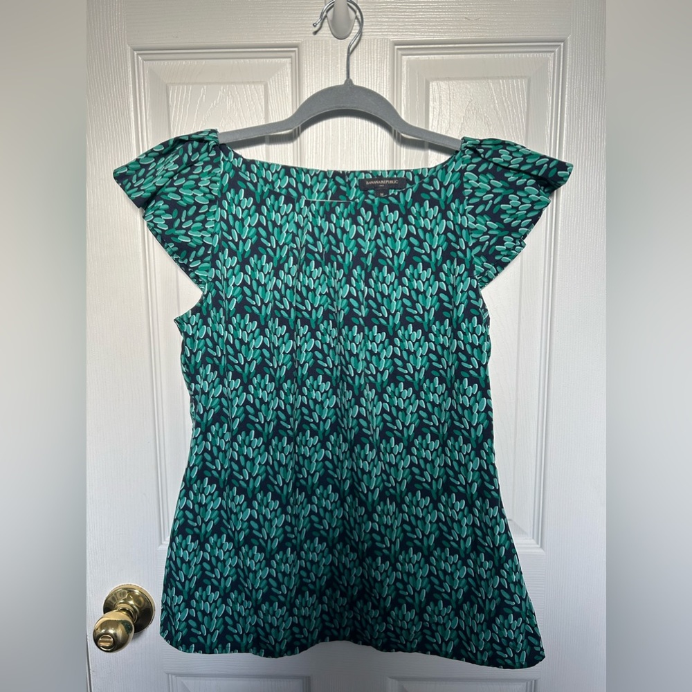 Satin Banana Republic Blouse